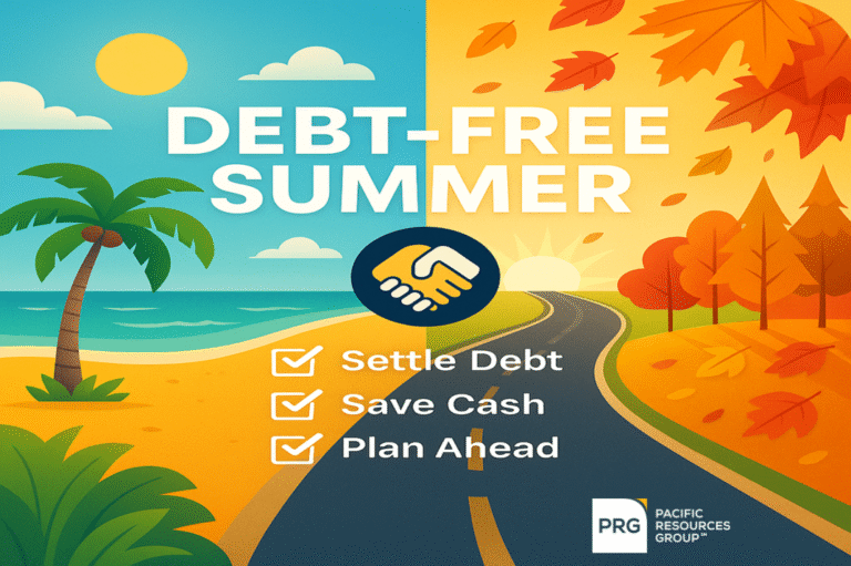 Debt-free summer.