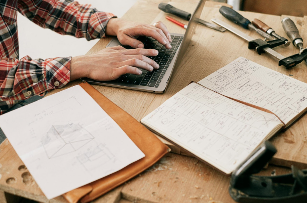 A small business owner learning about escrow accounts